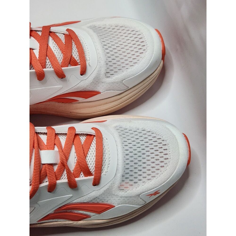 Reebok Women’s Running Sneakers Coral White Size 6.5 - Picture 5 of 10